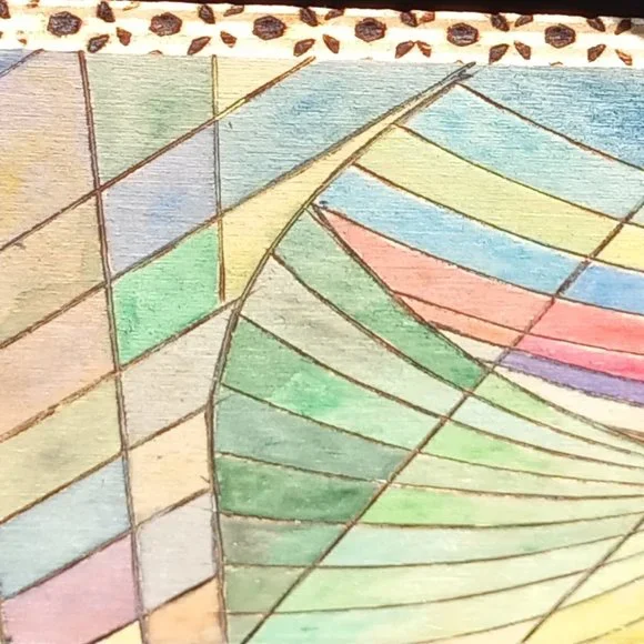 🎨ArtBurn Of Brown County - Kaleidoscope of my mind! - Picture 4 of 4